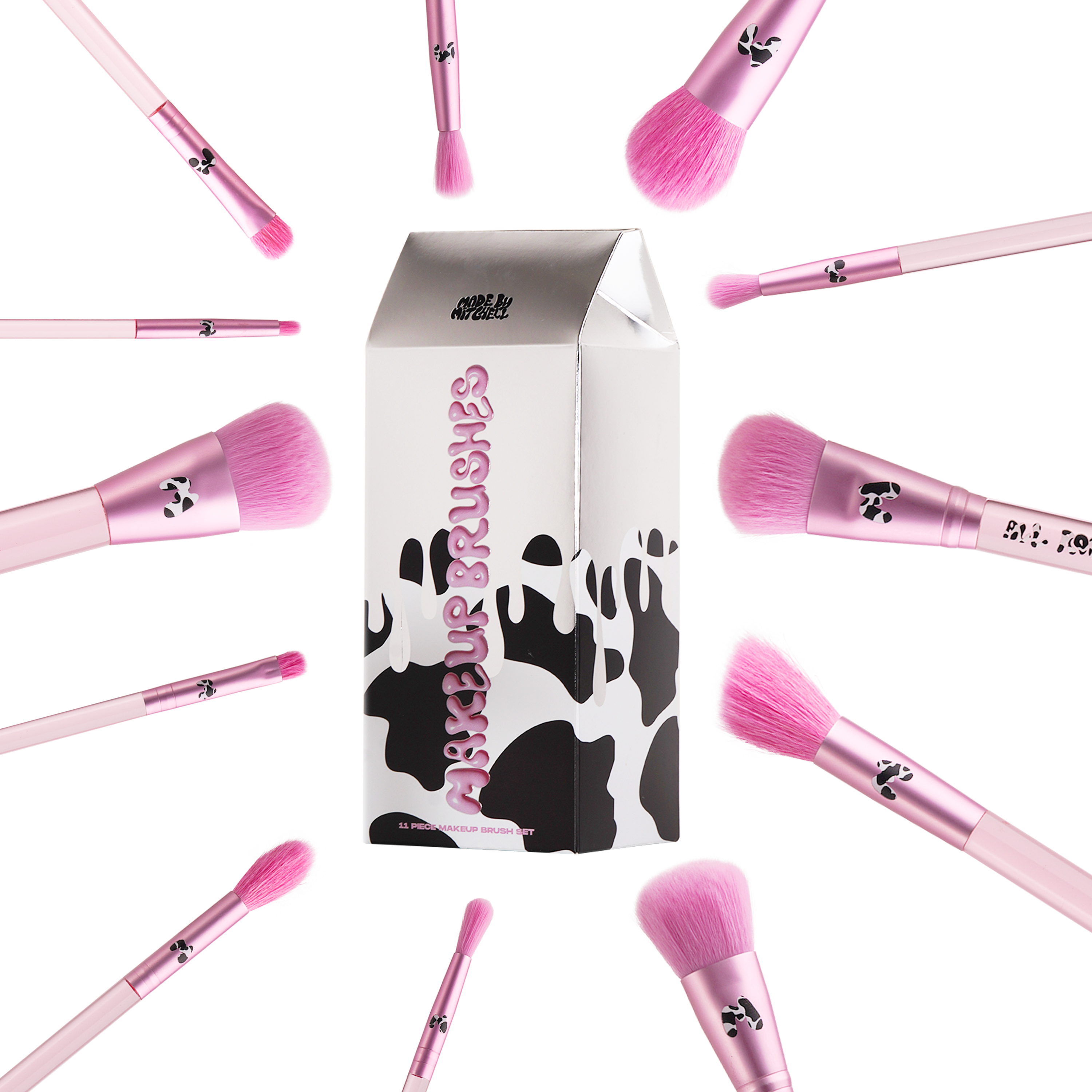 Milk Collection - 11 Piece Brush Set