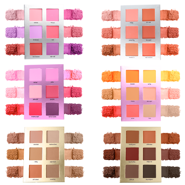 Palette di fard pressati Blursh Book