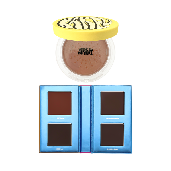 Soak & Sculpt Mini Blursh Book & Baked Loose Powder Bundle