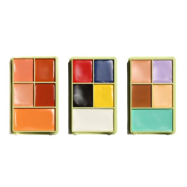 Mini valigetta di colori per colori cosmetici