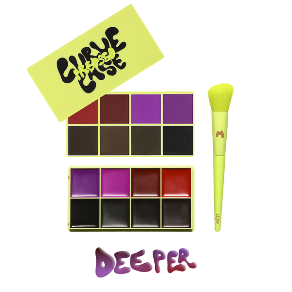 Curve Case Blusher Palette avec Curve Case Press'd Palette assorti €47