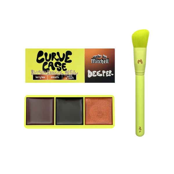Mini Curve Case - Blursh, Bronze, Glow Face Palette