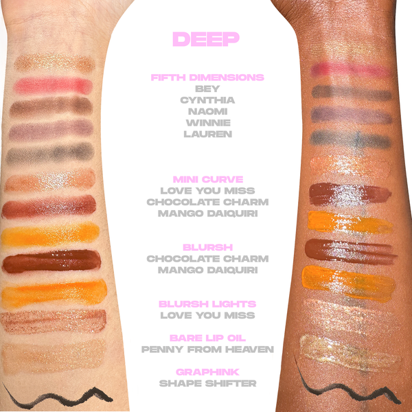 Face Case - 13 Piece Makeup Bundle - Includes Matching Vanity