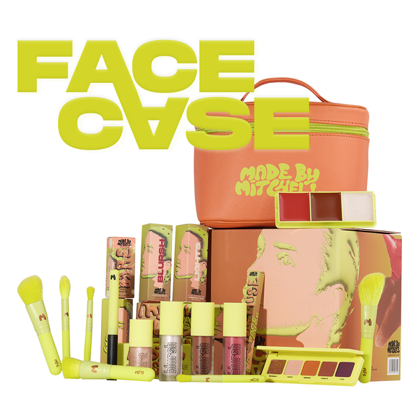 Face Case - 13 Piece Makeup Bundle - Includes Matching Vanity