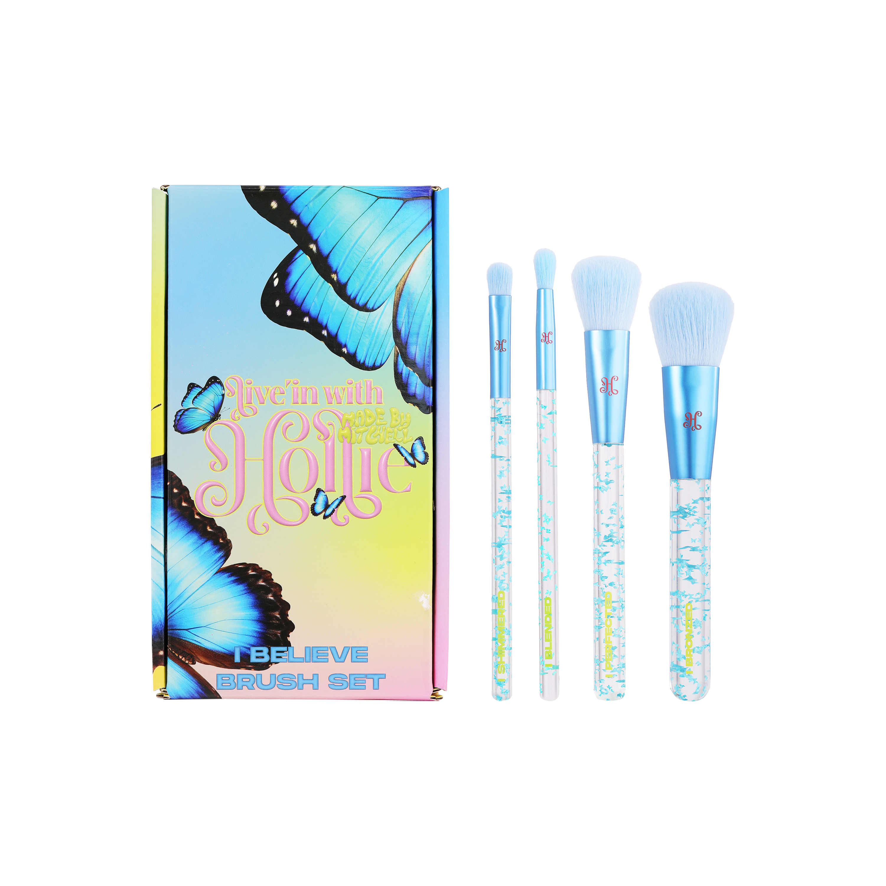 I Believe 4 Piece Brush Set - Hollie X Made By Mitchell - PRE-ORDER