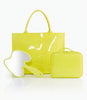 GREEN TOTE AND MIRROR DUO