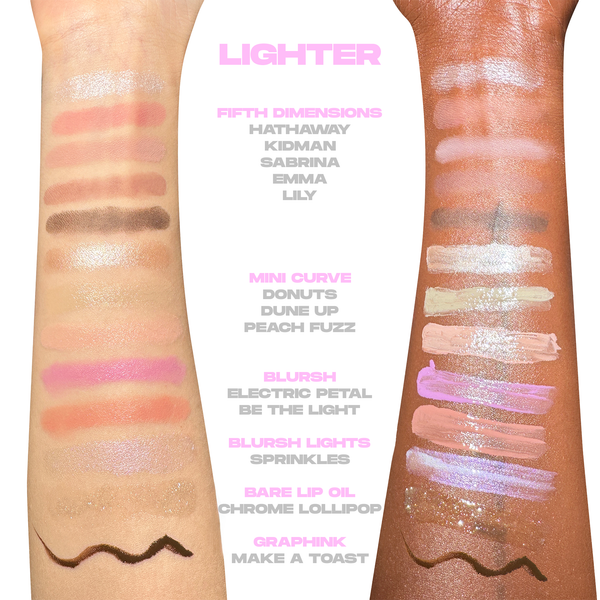 Face Case - 13 Piece Makeup Bundle - Includes Matching Vanity