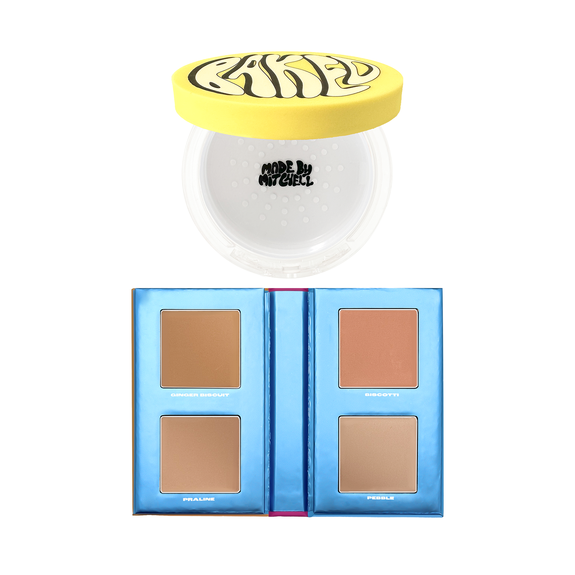 Soak & Sculpt Mini Blursh Book & Baked Loose Powder Bundle