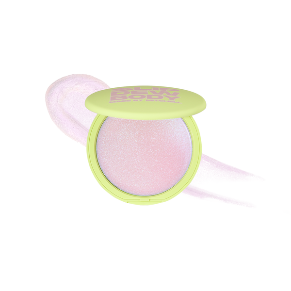 Slip Dew Body Cream Highlighter With Free Body Brush