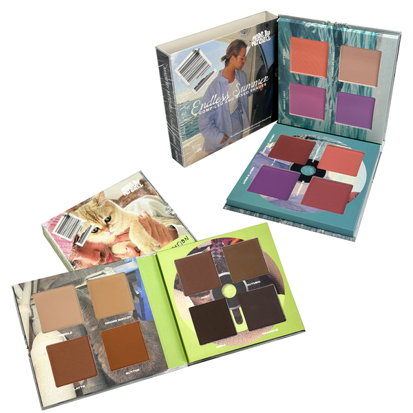 The Cheeks Album Bronzer & Blusher Palette's