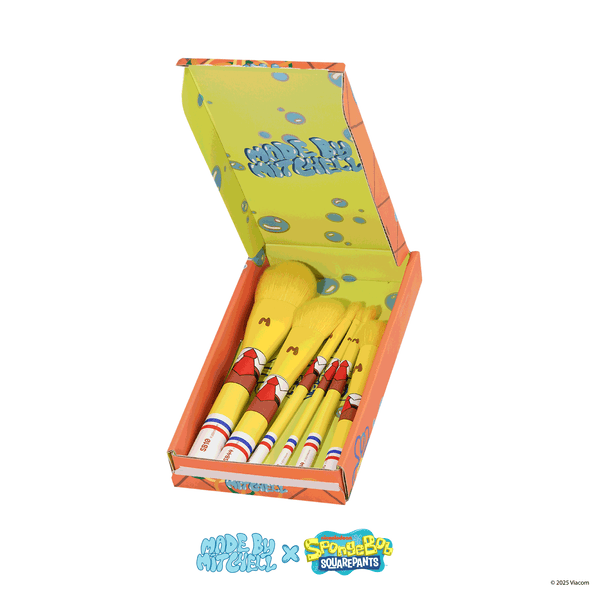 Spongebob Six Piece Brush Set - Home Sweet Pineapple