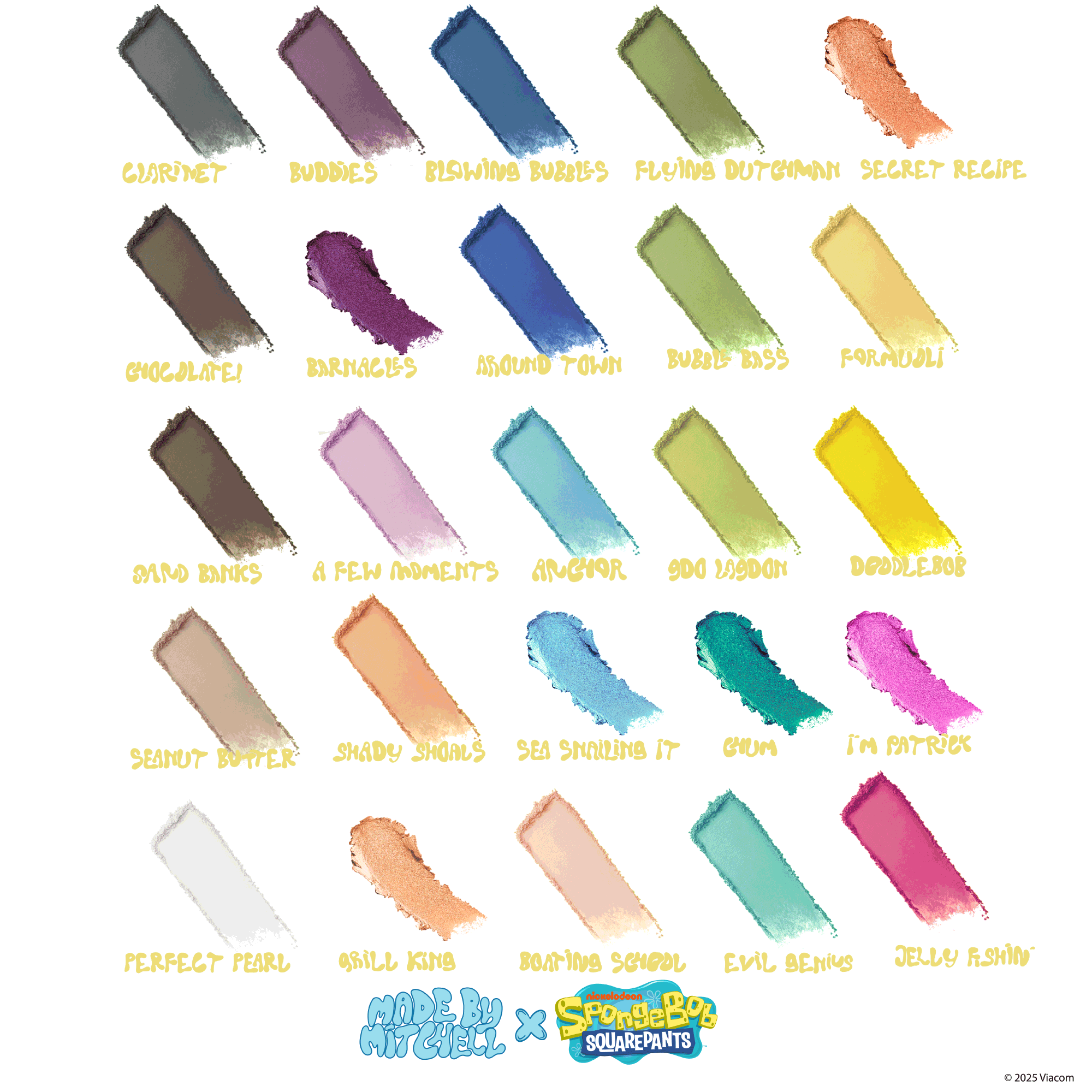 Spongebob - Eye Eye Captain Eyeshadow Palette