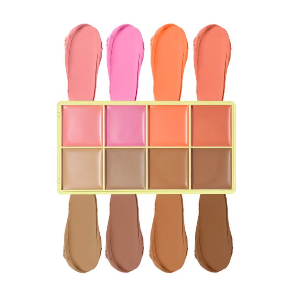 Curve Case Matte - Matte Cream Blusher & Bronzer Palette