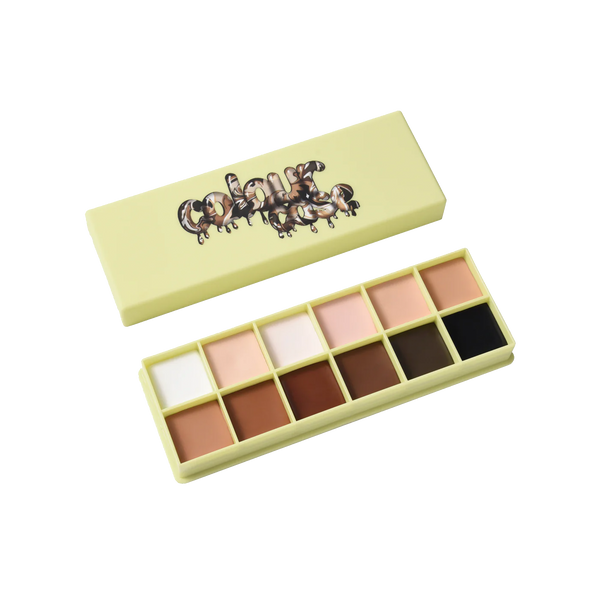 Set di pennelli e tavolozza per pittura cosmetica Colour Case - Made By Mitchell