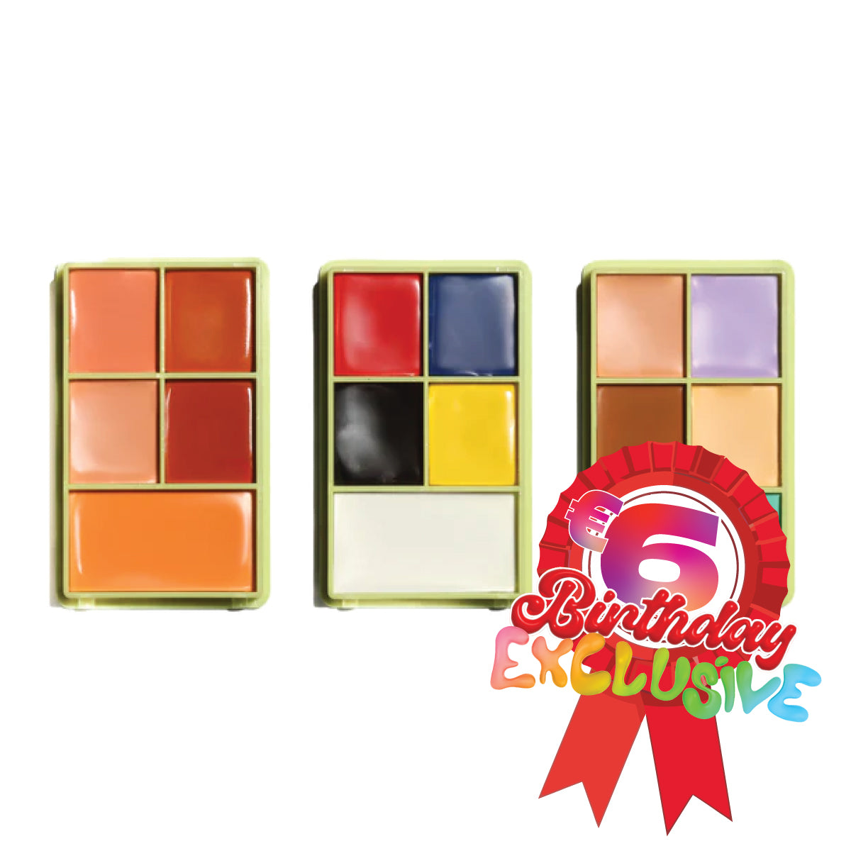 Mini Colour Case Cosmetic Paint Palette