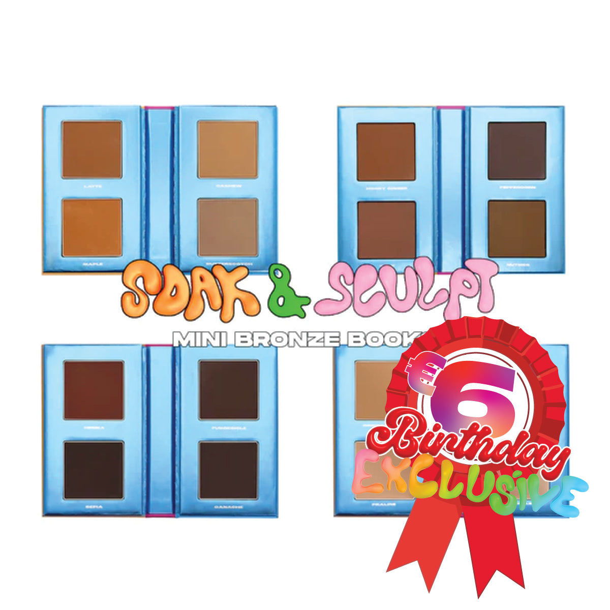 Soak & Sculpt Mini Bronze Books