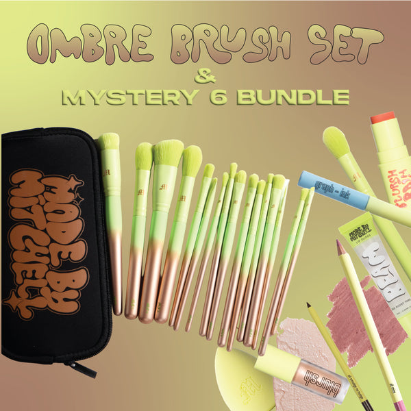 16 Piece Ombre Brush Set + 6 Piece Mystery