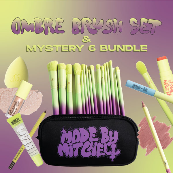 16 Piece Ombre Brush Set + 6 Piece Mystery