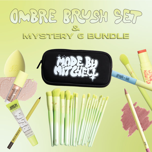 16 Piece Ombre Brush Set + 6 Piece Mystery